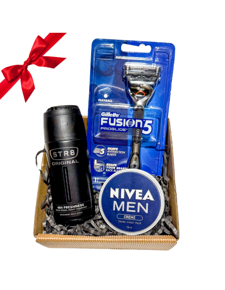 Męski Zestaw Prezentowy Gotowy do Akcji - Męska Klasyka