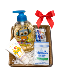 Zestaw Prezentowy Kosmetyki dla Dziecka i Słodycz - Praktyczny zestaw