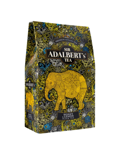Adalbert's Herbata Czarna Liściasta Honey & Lemon 80g