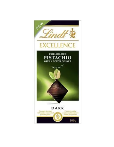 Lindt Excellence Czekolada 100g Pistacja
