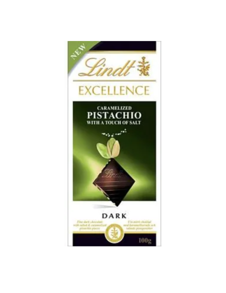Lindt Excellence Czekolada 100g Pistacja