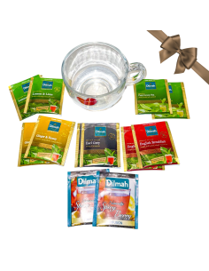 Zestaw Prezentowy Giga Kubek Pełen Herbaty Dilmah 12 Pysznych Herbatek 2