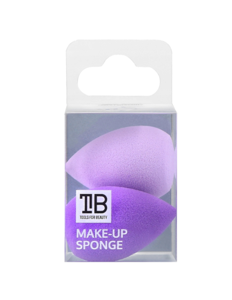 MIMO Mini Gąbka do Makijażu Fioletowe 2 Sztuki