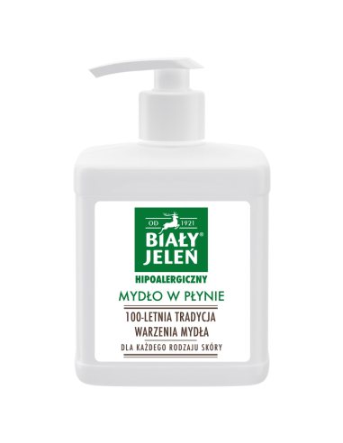 BIAŁY JELEŃ Hipoalergiczny Mydło w Płynie 500ml