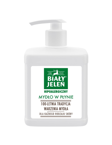 BIAŁY JELEŃ Hipoalergiczny Mydło w Płynie 500ml
