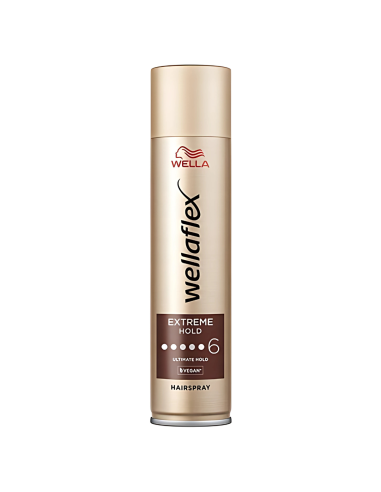 WELLA WELLAFLEX Lakier do Włosów 6 Extreme Hold 250ml