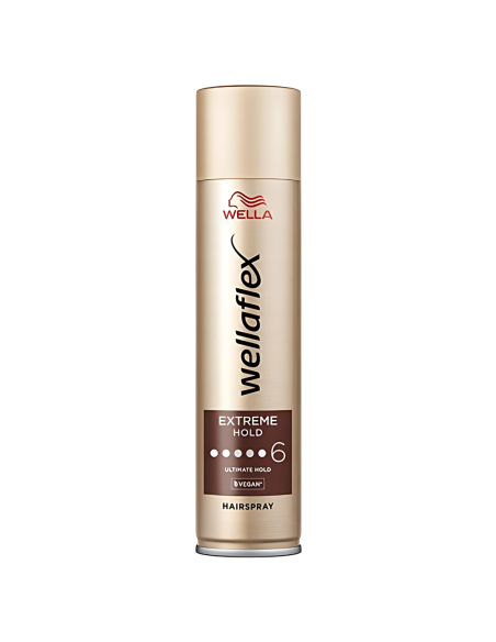 WELLA WELLAFLEX Lakier do Włosów 6 Extreme Hold 250ml