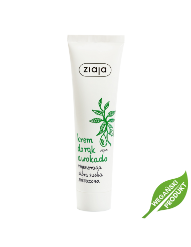 ZIAJA Awokado Krem do Rąk Skóra Sucha Zniszczona 100ml
