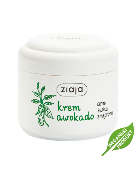 ZIAJA Awokado Krem Cera Sucha Zmęczona 75ml