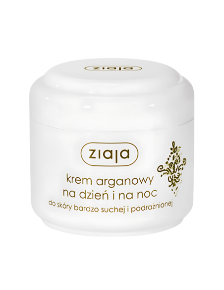 ZIAJA Arganowy Krem na Dzień i Noc Skóra Bardzo Sucha i Podrażniona 75ml