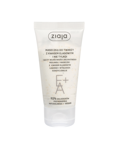 ZIAJA Maseczka do Twarzy z Kwasem Elagowym 55ml