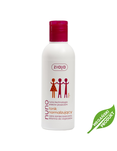 ZIAJA Nuno Tonik Normalizujący Cera Skłonna do Wyprysków  200ml
