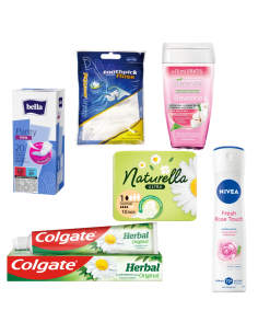 Koszyczek Ratunkowy Damski na Wesele i Imprezę Gotowy Zestaw dla Gości do Łazienki 2