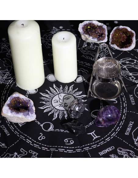 Ezoteryczny Obrus na Ołtarz - Horoskop