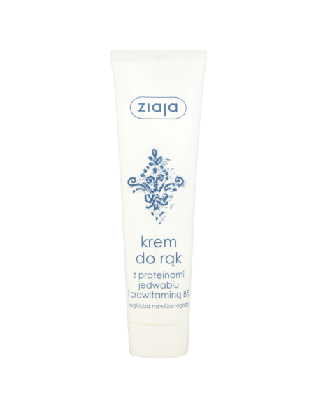 ZIAJA Krem do Rąk Proteiny Jedwabiu i Prowitaminą B5 100ml