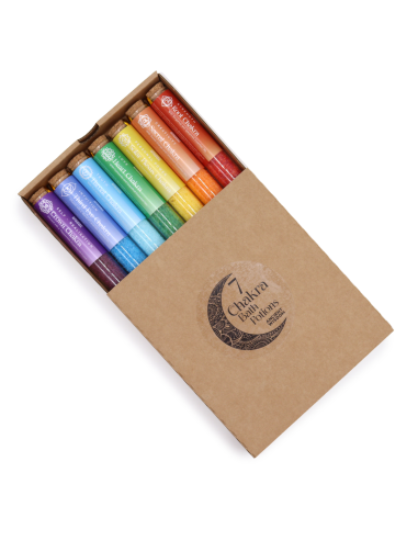 Zestaw 7 Soli do Kąpieli w Fiolkach - 7 Czakr