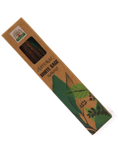 Naturalne Botaniczne Kadzidełka Masala - Biała Szałwia Namaste India