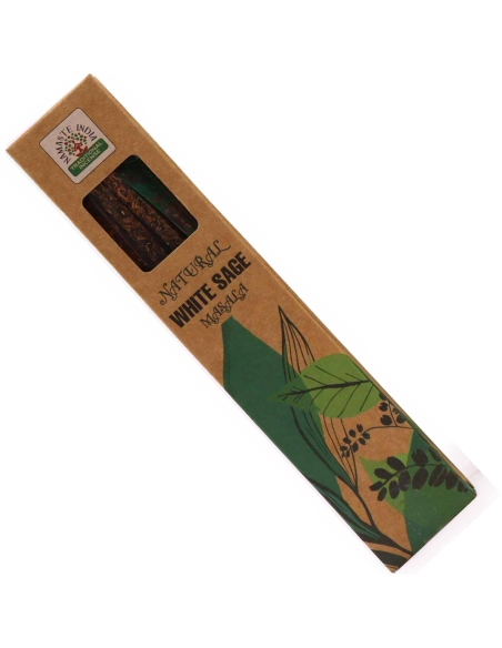 Naturalne Botaniczne Kadzidełka Masala - Biała Szałwia Namaste India