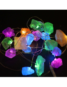 Girlanda Świetlna z Kamieniami - Mix Kamieni 2