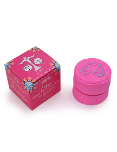 Zestaw 2 Musujących Krążków Zodiak z Horoskopem - Waga