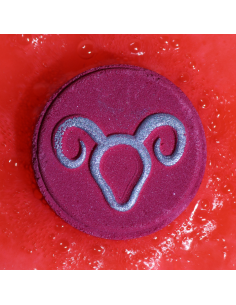 Zestaw 2 Musujących Krążków Zodiak z Horoskopem - Baran 2