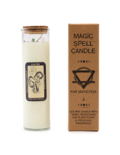 Świeca Magiczne Zaklęcie - Uwodzenie Świeca Sojowa z Kamieniami