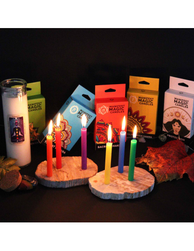 Zestaw 12 Magicznych Świec - Kolor Różowy Bogini 12cm