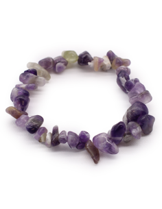 Bransoletka z Kamieni - Ametyst - Spokój i Jasność