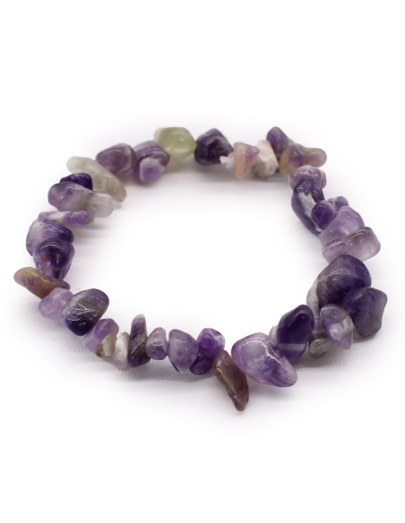 Bransoletka z Kamieni Naturalnych - Ametyst