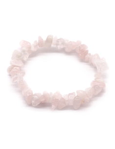 Bransoletka z Kamieni - Kwarc Różowy - Miłość i Ukojenie
