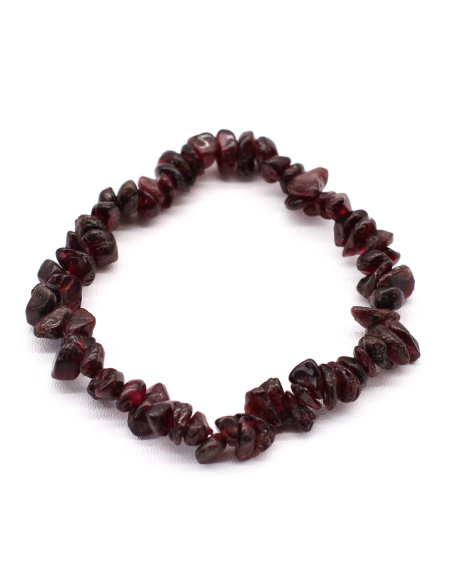 Bransoletka z Kamieni - Granat Krwisty