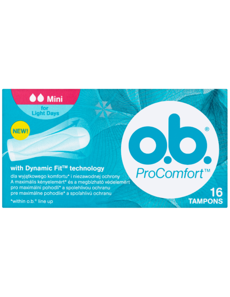 O.B ProComfort Mini Tampony 16 Sztuk