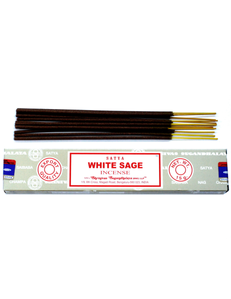 Kadzidełka Satya Biała Szałwia - 15g