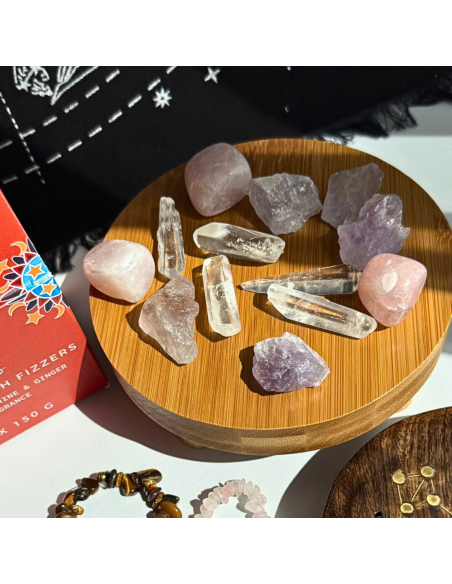 Zestaw Kamieni Naturalnych "Magiczna Szóstka" - kryształy wspierające codzienne intencje