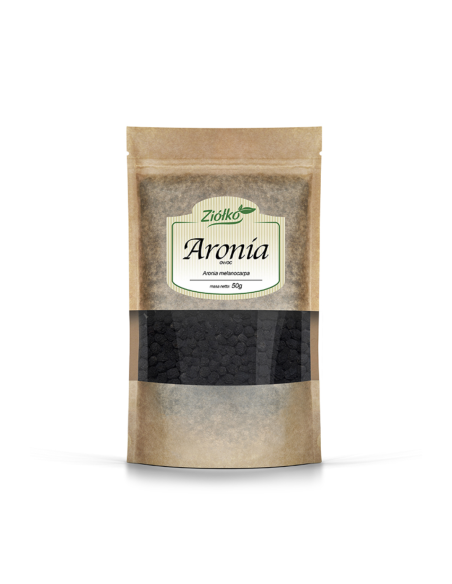 Aronia Owoc 50 g - Naturalne Suszone Jagody Dodatek do Herbaty
