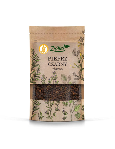 ZIÓŁKO Pieprz czarny ziarno 50g [bezglutenowy]