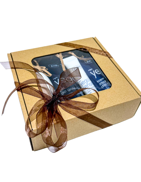 Zestaw Prezentowy Męski ZIAJA Yego - Krem Przeciwzmarszczkowy + Krem pod Oczy + Żel do Golenia + Antyperspirant