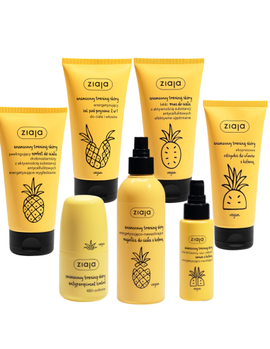 copy of ZIAJA Zestaw Kosmetyków z serii Ananas 8 produktów