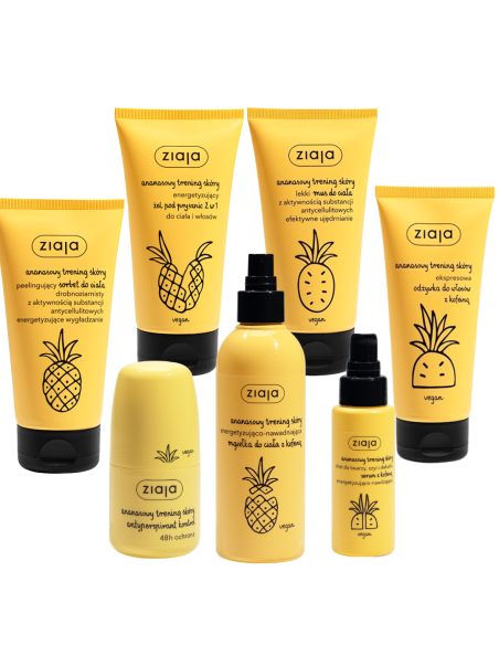 copy of ZIAJA Zestaw Kosmetyków z serii Ananas 8 produktów