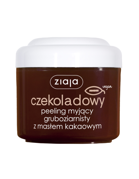 ZIAJA Masło Kakaowe Peeling Myjący Gruboziarnisty 200ml