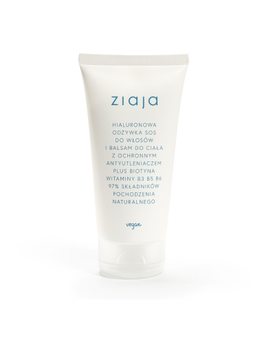 ZIAJA Hialuronowa Odżywka SOS do włosów i Balsam do ciała 2w1 160ml