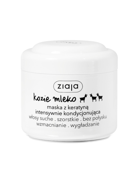 ZIAJA Kozie Mleko Maska do Włosów Intensywnie Kondycjonująca 200ml