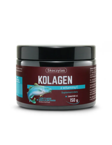 SKOCZYLAS KOLAGEN Wołowy, Witamina C 150g