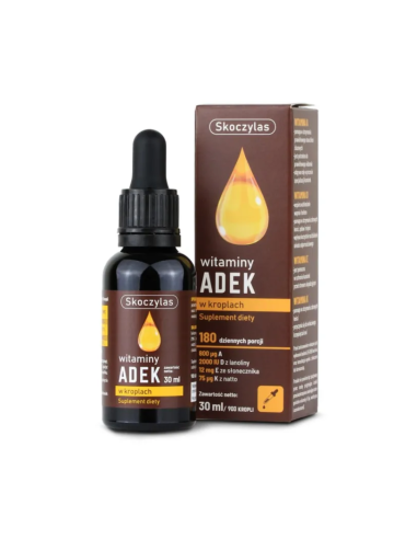 SKOCZYLAS WITAMINY ADEK w Kroplach 30ml