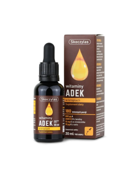 SKOCZYLAS WITAMINY ADEK w Kroplach 30ml