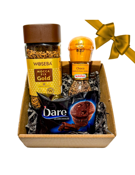 Zestaw Prezentowy - Kawa i Brownie na Słodką Chwilę