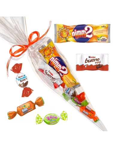 Rożek Prezentowy - Słodka Niespodzianka z Kinder i Nimm2