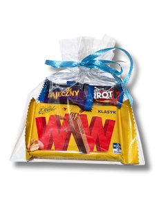 Woreczek Upominkowy z Słodkościami Wedel - Prezent, Podziękowanie, Upominek