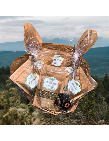 Zestaw Prezentowy Naturalne Zioła z Zaparzaczem