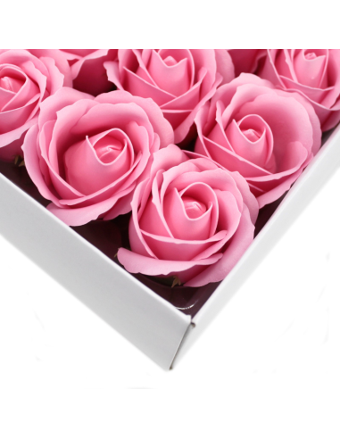 Różowa Róża Mydlana Pięknie Pachnąca Dekoracyjna 50 sztuk
